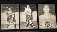 3 1952 53 St Lawrence Sales Hockey Cards  I