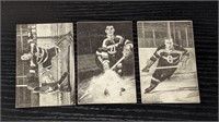 3 1952 53 St Lawrence Sales Hockey Cards K