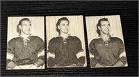 3 1952 53 St Lawrence Sales Hockey Cards M