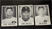 3 1960 Leaf Baseball Chicago White Sox