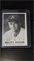 1960 Leaf Baseball Whitey Herzog Kansas City