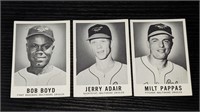 3 1960 Leaf Baseball Baltimore Orioles