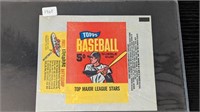 1965 Topps Baseball Wax Wrapper