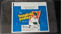 1972 Topps Baseball Poster Wax Wrapper