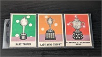 3 1970 71 OPC Trophy Cards
