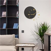 MEISHIDA Modern Wall Clock for Living Room Decor,