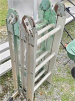 Industrial Werner 6ft 12ft Metal Ladder