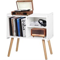 Possile Mid-Century Record Player Stand, Vinyl