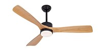 REVOICI 52\u201d Ceiling Fans with Lights Remote