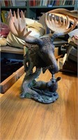 Resin Moose figurine