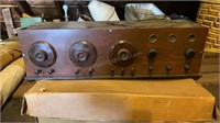 Custom-Built Antique Radio (26x8x8")