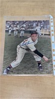 Autographed Bob Lemon Cleveland Indian Picture