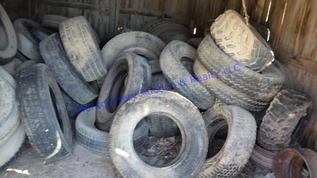 SHED OF TIRES