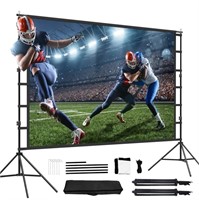 150 INCH PROJECTOR SCREEN WITH STAND