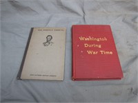 2 Antique Hardcover Presidential Books