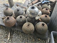 Estate lot of lanterns