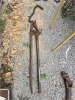 Antique iron tool