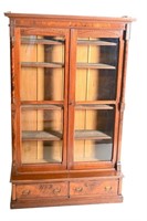 Two Door Victorian Bookcase