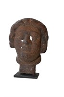 19th Century Iron Head of George Washington