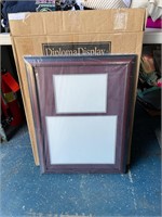 Large graduation diploma, and photo picture frame