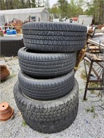 Lot of 5 Tires