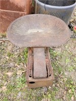 Heavy Cast Metal Seat