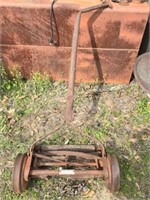 Vintage Heavy Metal Craftsman Push Mower