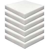 Foamma (6-Pack 1" x 20" x 20" HD Upholstery Foam H