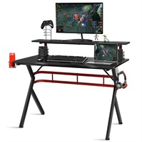 Goplus Gaming Desk, Black