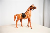Decorative Vintage Leather Horse