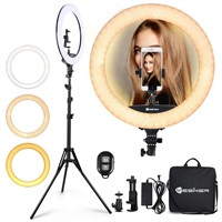 Ring Light 18 Inch LED Ringlight Kit with 73 inch