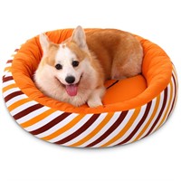 Donut Round Dog Bed and Cat Cushion for Small Medi