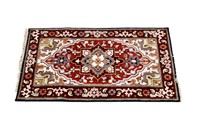 Contemporary Hand Knotted Area Rug