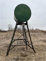 Fuel Barrel on Stand