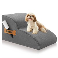 High Density Foam Dog Stairs Ramp for Beds Couches