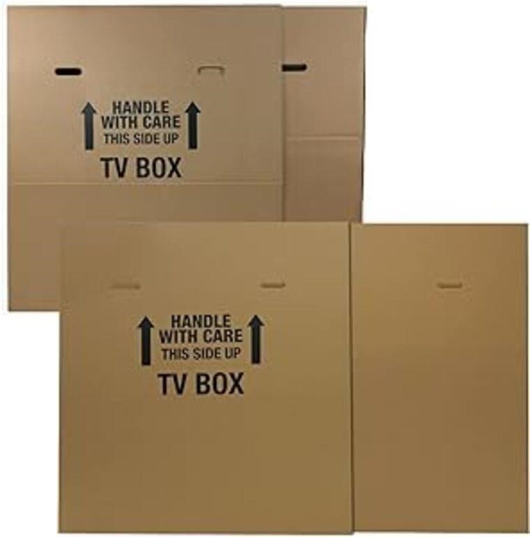 uBoxes TV Moving Box (â€ŽTV Moving Box - 2 Pack)