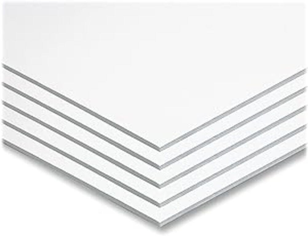 UCreate Foam Board, White, 22" x 28", 5 Sheets