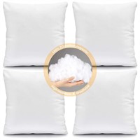 Fixwal 24x24 Inch Throw Pillow Inserts Set of 4, W