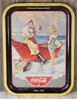 Coca-Cola 50th Anniversary Metal Tray