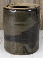 Brown Crockware Canning Jar