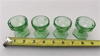 Mini Green Depression Glass