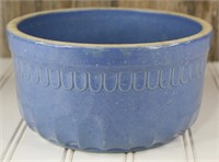 Blue Stoneware Bowl