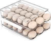 Egg Storage for Fridge - 2 Layer Fresh Egg Holder