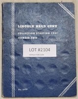 LINCOLN HEAD CENT COLLECTION BOOK