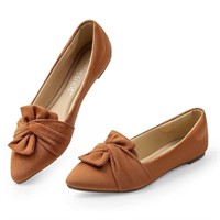 $88 MUSSHOE Womens Flats Dressy Pointed Toe