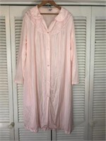 VINTAGE NANCY KING LINGERIE HOUSECOAT 3X