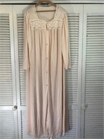 VINTAGE SHADOWLINE HOUSECOAT SIZE 2X