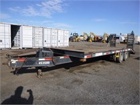 2001 Zieman 2650 Flatbed Utility Trailer