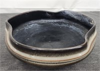 Clay pottery bowl  8"