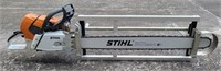 Stihl MS 661c chainsaw w/lumber rail